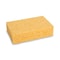 Boardwalk Medium Cellulose Sponge, 3 2/3 x 6 2/25", 1.55" Thick, Yellow, PK24 C31BWK - alternate 1